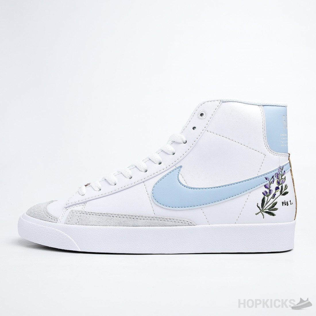 nike blazer mid 77 white indigo